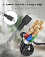 65W USB C Laptop Charger fits for HP Envy x360, EliteBook 840, Spectre x360 - Image 5