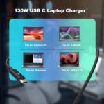 130W USB Type C Laptop Charger Compatible with Dell XPS 15 17 9500 9510 9520 - Image 5