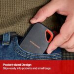 SANDISK 1TB Extreme Portable SSD (New Model) - up to 2000MB/s Transfer speeds - Image 5