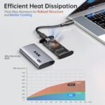 SSK 256GB SSD External Hard Drive, Portable SSD Up to 550MB/s Fast Solid State - Image 5