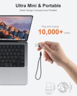 128GB USB 3.0 Flash Drive, Mini Thumb Drive Waterproof Memory Stick with Lanyard - Image 5
