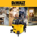DEWALT 9 Gallon Wet/Dry VAC, Heavy-Duty Shop Vacuum with Attachments, 5 Peak HP - Image 5
