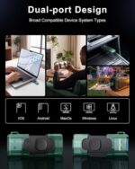 KOOTION 32GB Dual USB-A & Type-C Flash Drive up to 100MB/s USB 3.2 Gen 1 - Image 5