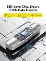 MOVE SPEED 1TB Solid State Flash Drive 570MB/s High Speed USB Drive with Type C - Image 5