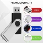 2GB USB Flash Drive 10 Pack, AreTop Pendrive Memory Stick USB2.0 Pendrive - Image 6