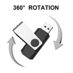 TOPESEL 5 Pack 32GB USB Flash Drives Flash Drive Flash Memory Stick Swivel USB - Image 5