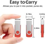 TOPESEL 5 Pack 16GB USB 3.0 Flash Drive Memory Stick Thumb Drives USB Drives - Image 5