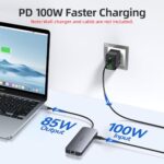 USB C Docking Station 3 Monitors, MOKiN USB C Docking Station with 2 HDMI - Image 5