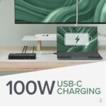 Plugable USB C Triple Display Docking Station with Laptop Charging - Image 5