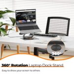 TOBENONE USB C Laptop Docking Station Stand for MacBook - Image 5