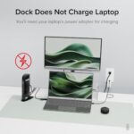 Plugable Universal Laptop Docking Station Dual HDMI Monitor for Windows and Mac - Image 5