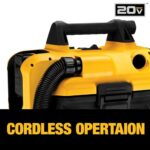 DEWALT 20V MAX Cordless Shop Vac, Wet Dry Vacuum Cleaner - Image 5