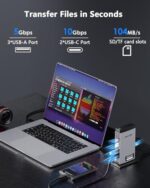 WAVLINK Docking Station 3 Monitors, Triple 4K@60Hz for MacBook - Image 5