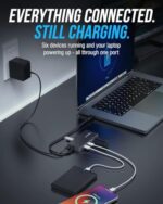 SABRENT OMNIPORT 6B USB-C Hub, 6-Port, 100W PD (HB-UC7C) - Image 5