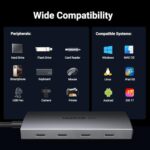 UGREEN USB C Hub, 4 Ports USB-C 3.2 10Gbps Data, Aluminum, Only Adapter - Image 5
