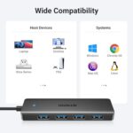 UGREEN USB 3.0 Hub, 4 Ports USB A Splitter Ultra-Slim USB Expander, 0.5 ft - Image 5