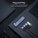 MOGOOD USB C to USB Hub 4 Ports USB Multiport Adapter - Image 5