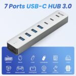 EJAY 4 Port USB3.0 and USB-C HUB for PC,Laptop,MacBook Pro etc - Image 5