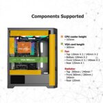 RAIJINTEK Arcadia III Tempered Glass Mid Tower ATX PC Case with Tempered Glass - Image 5