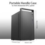 Micro-ATX PC Case with Handle - Image 5
