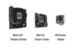 V500 Mini Portable M-ATX/ITX Computer Case, MINI-Tower CASE - Image 5