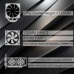 TGDGAMER Matx Case:High Airflow Micro ATX Case, Support MATX, Mini-ITX - Image 5