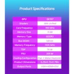 SOYO GeForce GT 740 4GB DDR3 Low Profile Graphics Card, HDMI/VGA/DVI-D Port - Image 5