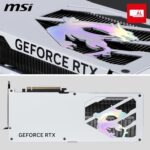 MSI GeForce RTX 5070 12G Gaming Trio OC White Graphics Board VD9067 - Image 5