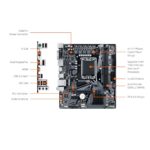 GIGABYTE H610M S2H V2 Motherboard, Supports 14th/13th/12th Gen Intel Core - Image 5