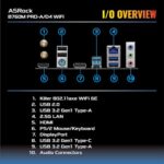 ASRock B760M Pro-A/D4 WiFi Micro ATX Motherboard, Intel LGA1700, DDR4 5333+ (OC) - Image 5