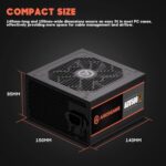 ARESGAME AGV Series 500W Power Supply, 80 Plus Bronze Certified - Image 5