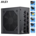 MSI PRO A1000PL PCIE5, Fully Modular Gaming 1000W Power Supply, 80+ Platinum - Image 5