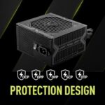 MSI MAG A650BE, Semi-Modular Compact 650W ATX Power Supply, 80+ Bronze - Image 5