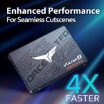 TEAMGROUP T-Force Vulcan Z 1TB SLC Cache 3D NAND TLC 2.5 Inch SATA III Internal - Image 5
