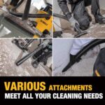 DEWALT STEALTHSONIC 5 Gallon Ultra Quiet Wet Dry Shop Vac DXV05P-QT - Image 5