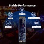 KingSpec SSD 512GB, M.2 NVMe Gen3x4 SSD 2280 - Up to 2400MB/s - Image 3