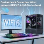 GPVHOSO Gaming PC Desktop, Intel Core i7 4th Gen, RX 590 8GB - Image 5