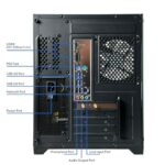 YAWYORE Gaming PC Desktop Computer AMD R5 5600GT 16GB 1TB NVMe Towers WiFi - Image 4