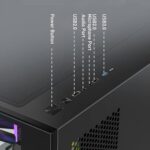 STGAubron Gaming PC Desktop,Core I7,RX 580 16G,16G RAM,512G SSD - Image 5