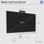 HP 23.8 inch All-in-One Desktop PC, FHD Display, Intel Core i5-1334U, 16 GB RAM - Image 5