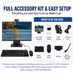 24" FHD All in One Desktop Computer, i5 CPU, 8GB RAM 256GB SSD - Image 5