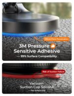 LISEN for MagSafe Car Mount for iPhone 17 Pro Max [24 Strong Magnets] Classic - Image 5