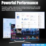 All-in-One Desktop Computer PC, 24" Curved FHD Display - Image 5
