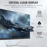 All-in-One Desktop Computer PC, 24" FHD Display Monitor I3-8100T Quad-Core - Image 5
