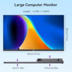 Kenowa 21.5" Large Portable Monitor FHD 1080P IPS 75Hz Frameless USB C HDMI - Image 5