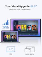 21.5'' Large Portable Monitor for Laptop 100Hz Ultra-Fast IPS Gaming Monitor - Image 5
