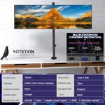 19 inch HD (1440x 900) Monitor,2Packs 60Hz Refresh Rate, HDMI x1 - Image 5