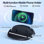 Loncaster Car Phone Holder, Car Phone Mount Silicone Car Pad Mat for Various - Image 5