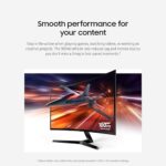 Samsung 24" Essential S3 (S36GD) Series FHD 1800R Curved Computer Monitor - Image 5