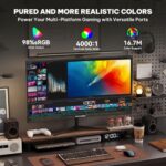 Raywego 24 Inch Curved Computer Monitor, FHD 1080P 120Hz, 3000R - Image 5